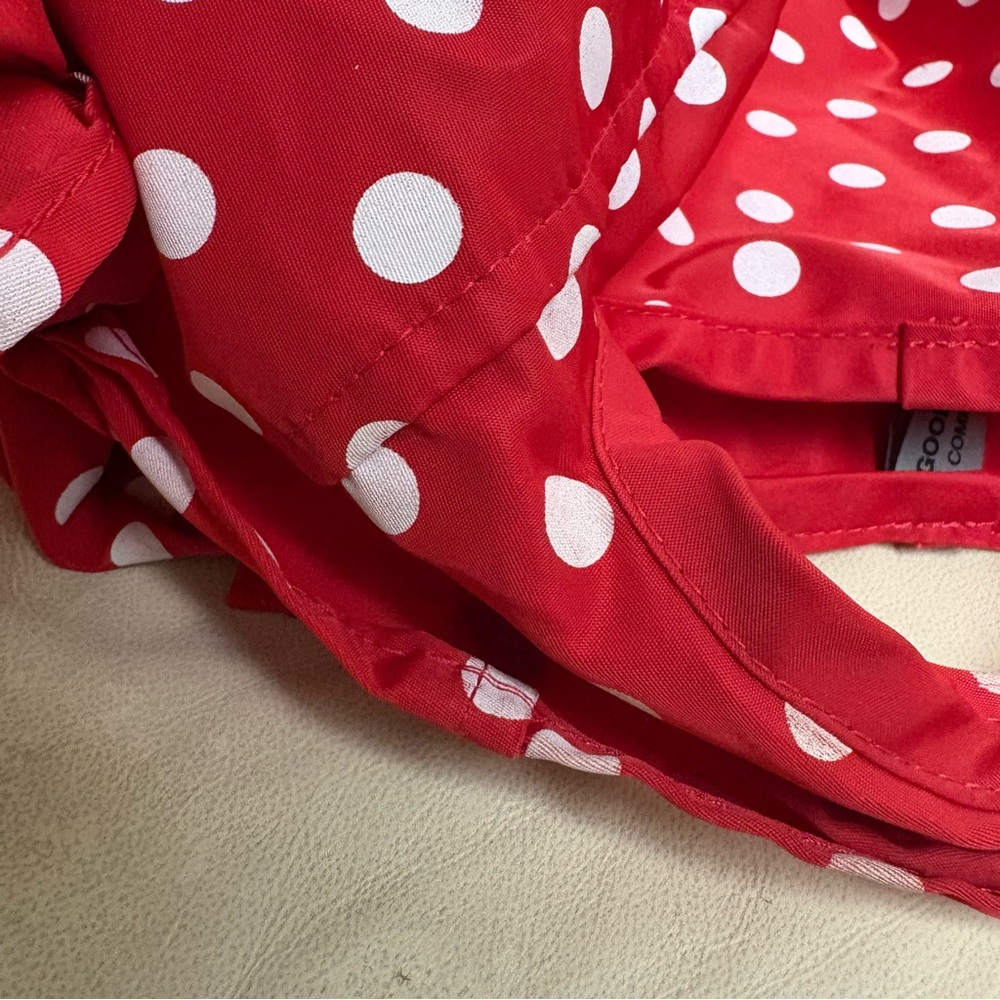 COMME DES GARCONS Red Polka Dot Bow Bag Good Design Shop Japan - Picture 12 of 13